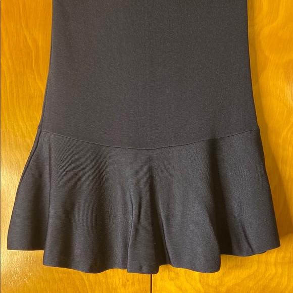Mossimo Dutti Blue Mini Fit and Flare Skirt with Ruffled Style. Size S - Picture 3 of 10